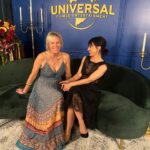 Constance Zimmer Instagram - I got dressed up for my best friend to celebrate her work on #theholdovers at the Oscars! Loved this @united_wood outfit! Loved this glam @violetartistry! Loved the @mayabrenner diamonds!! Loved this night with my bestie of over 25 years! Loved celebrating Hollywood!