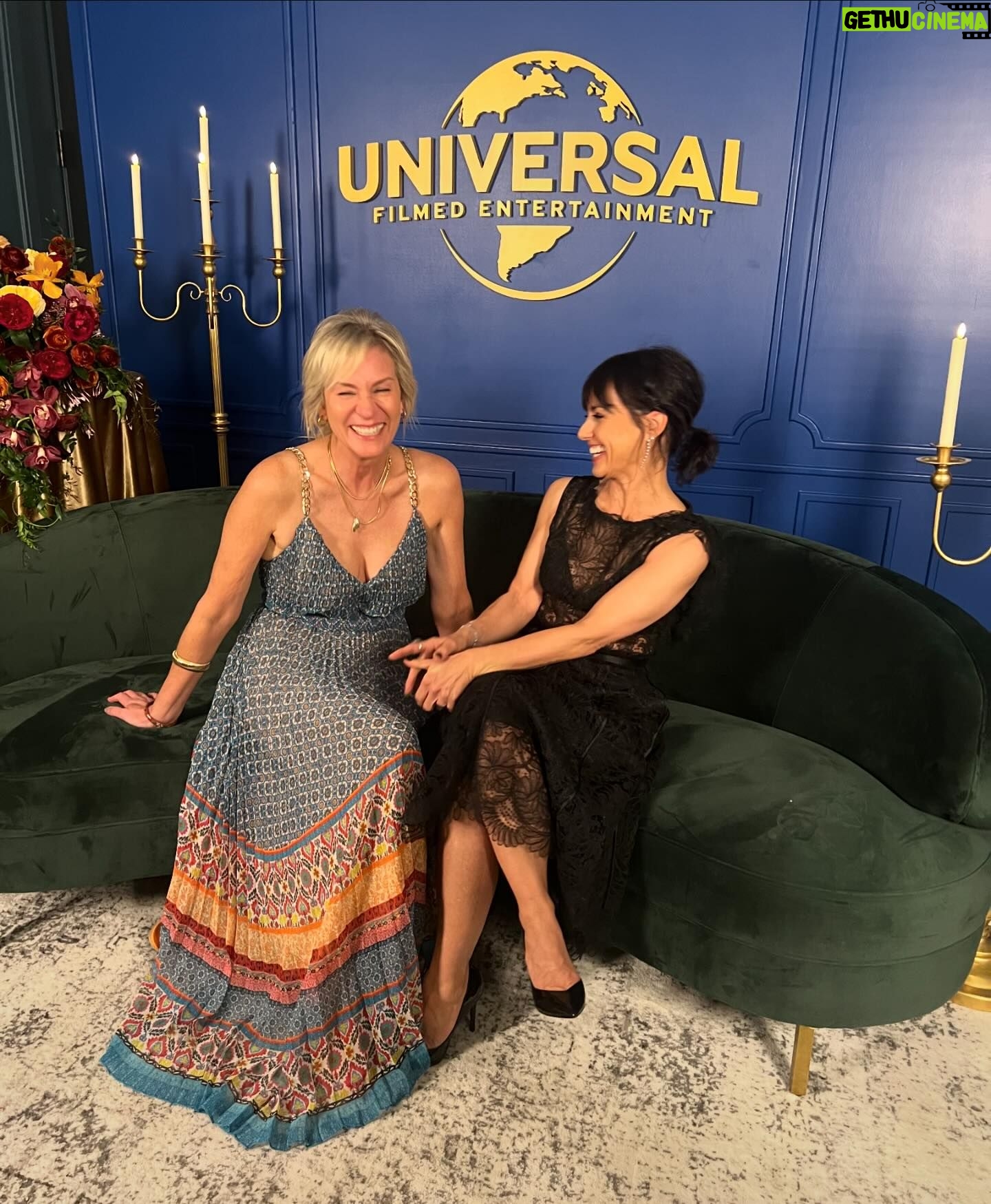 Constance Zimmer - 2.2K Likes - I got dressed up for my best friend to celebrate her work on #theholdovers at the Oscars! Loved this @united_wood outfit! Loved this glam @violetartistry! Loved the @mayabrenner diamonds!! Loved this night with my bestie of over 25 years! Loved celebrating Hollywood!