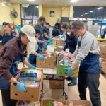 Constance Zimmer Instagram - Had an incredible day yesterday working with @feedingamerica alongside my pals @jeffreybchapman and @breedawool while making new friends. We put together 180 boxes of fresh produce, frozen dinners, breakfast items, snacks and treats galore in one hour and gave out almost that many in a window of time between rain storms. Food brings people together. This holiday season (and beyond) you can help families facing hunger bring meals home. I look forward to working with @FeedingAmerica and @sfcla to help distribute food to local members next year too, as they are feeding people year round! Join the movement to help end hunger during the holidays and into the New Year at feedingamerica.org/holiday. #thankfulthursday
