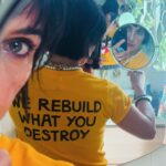 Constance Zimmer Instagram - “We rebuild what you destroy” @the_linda_lindas if you don’t know them, look them up they are all under the age of 20 and killing the punk rock scene! #tgif