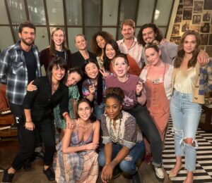 Constance Zimmer Instagram - From my first day on @goodtrouble as #kathleengale March 2020 to my last day December 2022 as a director, I knew this was a special job. Not only because I got to pull double duty sometimes directing and acting in the same episodes, but because of this CAST, CREW and CREATIVES! I can not believe it’s the Series Finale TONIGHT! I am so grateful that I got to witness the magic on these sets! Thank you @jjjoannajohnson, @freeform and the insane cast and crew who welcomed me with very open arms and made me feel like part of the family! This was an experience that I will treasure forever along with all of these new friends! Watch tonight or tomorrow on @hulu! I will miss all these characters including Kathleen Gale! #getingoodtrouble