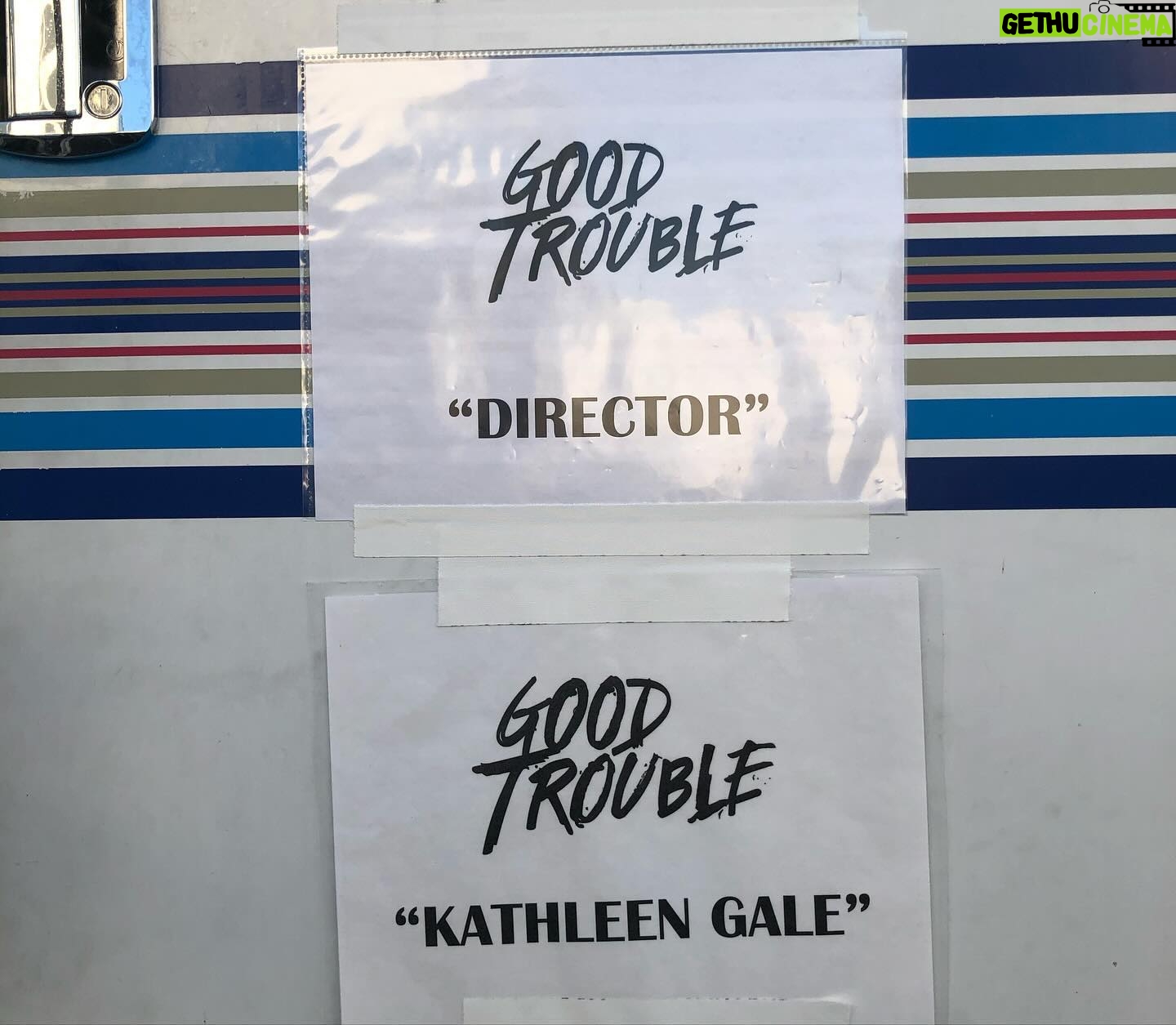 Constance Zimmer - 4.4K Likes - From my first day on @goodtrouble as #kathleengale March 2020 to my last day December 2022 as a director, I knew this was a special job. Not only because I got to pull double duty sometimes directing and acting in the same episodes, but because of this CAST, CREW and CREATIVES! I can not believe itās the Series Finale TONIGHT! I am so grateful that I got to witness the magic on these sets! Thank you @jjjoannajohnson, @freeform and the insane cast and crew who welcomed me with very open arms and made me feel like part of the family! This was an experience that I will treasure forever along with all of these new friends! Watch tonight or tomorrow on @hulu! I will miss all these characters including Kathleen Gale! #getingoodtrouble