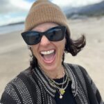 Constance Zimmer Instagram - #TGIF Sometimes you have to run on the beach with a good friend and let the cold wind whip through your hair to feel alive again! Thank you @welcometoheidi for the invite and showing me around #montecito and #santabarbara. You’re the best! #funkzone