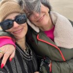 Constance Zimmer Instagram - #TGIF Sometimes you have to run on the beach with a good friend and let the cold wind whip through your hair to feel alive again! Thank you @welcometoheidi for the invite and showing me around #montecito and #santabarbara. You’re the best! #funkzone