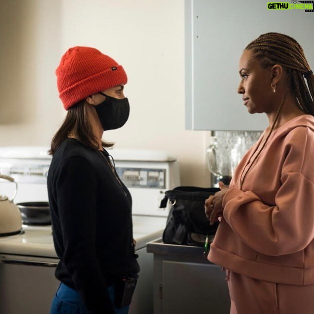 Constance Zimmer Instagram - At the beginning of this year I got to direct my first feature, but I couldn’t talk about it when it premiered because of the strike. So here we are on #femalefilmmakerfriday, after we finally ratified our new contract! This was indeed a learning experience on so many levels, some not as fun as others if I’m being honest, but working with these actors was a gift. We were all in it together through the good, the bad and the insane snowstorm that hit us while shooting, when we were supposed to be a Summer release. Thank you to @lifetimetv and to my actors for your trust. Thank you for showing up everyday with a positive attitude determined to do your best, despite some of the circumstances. This was mine and Lifetime’s first ‘Thriller,’ so thank you for showing up to watch, jumping at all the right times and shouting at the characters on your TV. #filmschool (not pictured, but also praised @jacefleming @aprilambertelek @bebeyanaweit)