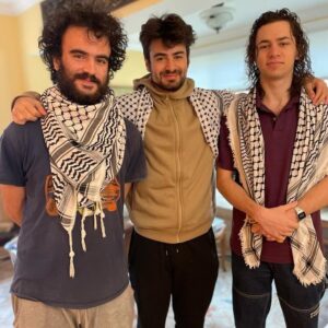 Cori Bush Instagram - Hisham Awartani, Kinnan Abdalhamid, & Tahseen Ahmed, all Palestinian college students, were shot last night in Vermont while two of them were wearing keffiyehs and speaking Arabic.

Anti-Palestinian racism has no place in our society—and must be rooted out in its entirety.