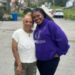 Cori Bush Instagram - Loved meeting with voters at the polls Tuesday and hearing, “We got your back!” Let’s go!