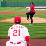 Cori Bush Instagram - Hey, @cardinals, Wainwright may be retired, but I’m ready to take the mound. Happy Home Opener, St. Louis! Go Cards!!!