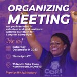 Cori Bush Instagram - Are you interested in volunteer and/or paid positions with our campaign? Stop by HQ this Saturday!