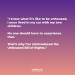 Cori Bush Instagram – Housing is a human right.