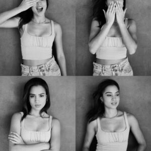 Corinne Massiah Instagram - me x4