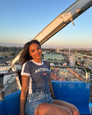 Corinne Massiah Instagram - summer agenda lately🎡