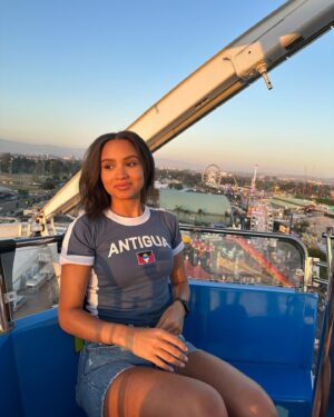 Corinne Massiah Instagram - summer agenda lately🎡