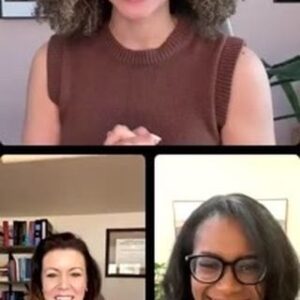 Corinne Foxx Instagram - A Discussion on the Impact of Endometriosis on Mental Health 

Thank you @endofound & @namicommunicate for coming together for this deeply-needed conversation 💛💚

#endometriosis #mentalhealth