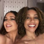 Corinne Foxx Instagram - HAPPY 100th EPISODE! 💯🎉 and a big THANK YOU to all of our beautiful, loyal Ami’s for being on this journey with us; Always staying curious, open minded, and ready to learn the things no one ever taught us! 🧡 This week we interviewed each other on how to be our best selves. We hope you enjoy it, learn something new, and get to know us a little bit better! We love you and are looking forward to our next 100 episodes! Cheers! 🥂 Love, Nat & Corinne 👯‍♀️💕