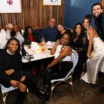 Corinne Foxx Instagram - food, friends & family ❤️ so happy we got to celebrate this special time with our favorite people 💍💕 📷: @david.c.mazur styling: @daniandemmastyle hair: @marciahamilton makeup: @marissa_tomaino asst: @julisssagandara