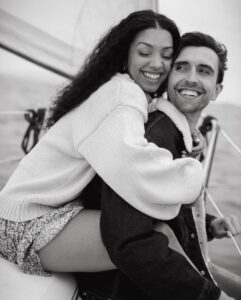 Corinne Foxx Instagram - from the first time I saw you, I knew you were my forever 💍❤️ photo: @baileyannoriginal hmu: @marissa_tomaino @marciahamilton asst: @julisssagandara