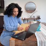 Corinne Foxx Instagram - Work hard, rest harder. From back-to-back meetings 👔 to my nightly meditation 🧘, my new #IntelEvo laptop is there for me every step of the way. @intel #sponsored