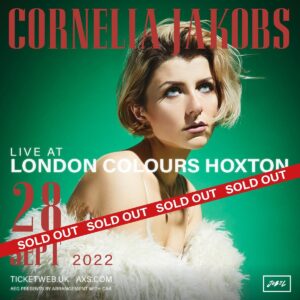 Cornelia Jakobs Instagram - Okayyyyy SO I am so happy to say that my next single Rise will be out on October 7th. If you pre-save it before September 28th you will get one free ticket for the livestream of the sold out London show!! (You can also buy tickets at dramatix.tv)
❤️❤️❤️

The concert in London is my last show this tour. And of course I will perform Rise on Wednesday.

I really can’t wait!
❤️❤️❤️