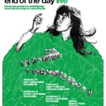 Courtney Barnett Instagram - End Of The Day Live in Australia next year! Sydney and Perth tickets on sale now, Melbourne on sale Monday at 11am AEDT. Link in bio to purchase. Hobart TBA 💚💙 First set, instrumentals from End Of The Day with @steezmeez & second set, solo songs. Poster by @sebi.white Photo by @poonehghana