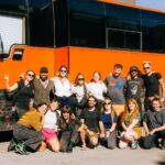 Courtney Barnett Instagram - so very grateful for this joyous tour crew 🧡🧡🧡 Photos by @poonehghana and me @hereandtherefest