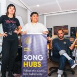 Courtney Barnett Instagram - Thank you so much to @apraamcos and @alwayslivevic for inviting me to curate the latest APRA AMCOS Songhubs. Big love & thank you to inspiring special guests @emmadonovan_music @jono.ma @moju_music @steezmeez and extra thanks to all the talented songwriters & producers who helped make it so fun and memorable @alex.the.astronaut @bonnievezeleaameliaknight @felivand @goodfknmorning @holliecol @itskinkora @lilmallrat @merpiremusic @rvg____ @ryandowneymusic More thanks to @fallbackstudios & tech wizards & coffee chariots & @rcstills for all the photos & @look.out.kid & of course everybody at @apraamcos & @alwayslivevic ❤️