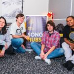 Courtney Barnett Instagram - Thank you so much to @apraamcos and @alwayslivevic for inviting me to curate the latest APRA AMCOS Songhubs. Big love & thank you to inspiring special guests @emmadonovan_music @jono.ma @moju_music @steezmeez and extra thanks to all the talented songwriters & producers who helped make it so fun and memorable @alex.the.astronaut @bonnievezeleaameliaknight @felivand @goodfknmorning @holliecol @itskinkora @lilmallrat @merpiremusic @rvg____ @ryandowneymusic More thanks to @fallbackstudios & tech wizards & coffee chariots & @rcstills for all the photos & @look.out.kid & of course everybody at @apraamcos & @alwayslivevic ❤️