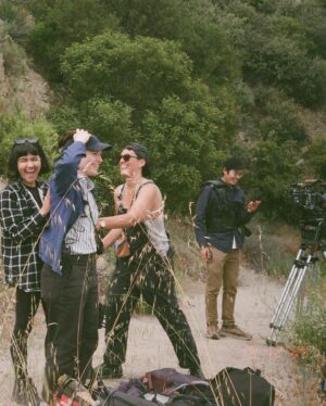Courtney Barnett Instagram - Full-length visual accompaniment for End Of The Day directed by @oclaire available to watch now at the link in my bio. Huge thanks to this amazing film crew 💙💙💙
Director - Claire Marie Vogel
Producer - Annika Dawson
Set Producer - Lily Darragh 
Director of Photography - Tim Toda
Editor - Mitch Goldberg
Colorist - Taylor Black
Hair & Makeup - Leticia Llesmin
PA/CC - Mallory Lemieux
Camera Assist - Ethan Smith
Camera PA - Brayden smith
PA - Spencer Brown
Color Producers - Christina Caldwell   Stefanie Schaldenbrand at Apache
Filmed in Tujunga, California on Tongva land.
Photos by Claire Vogel, Leticia Llesmin, Mallory Lemieux, Ethan Smith & me.
