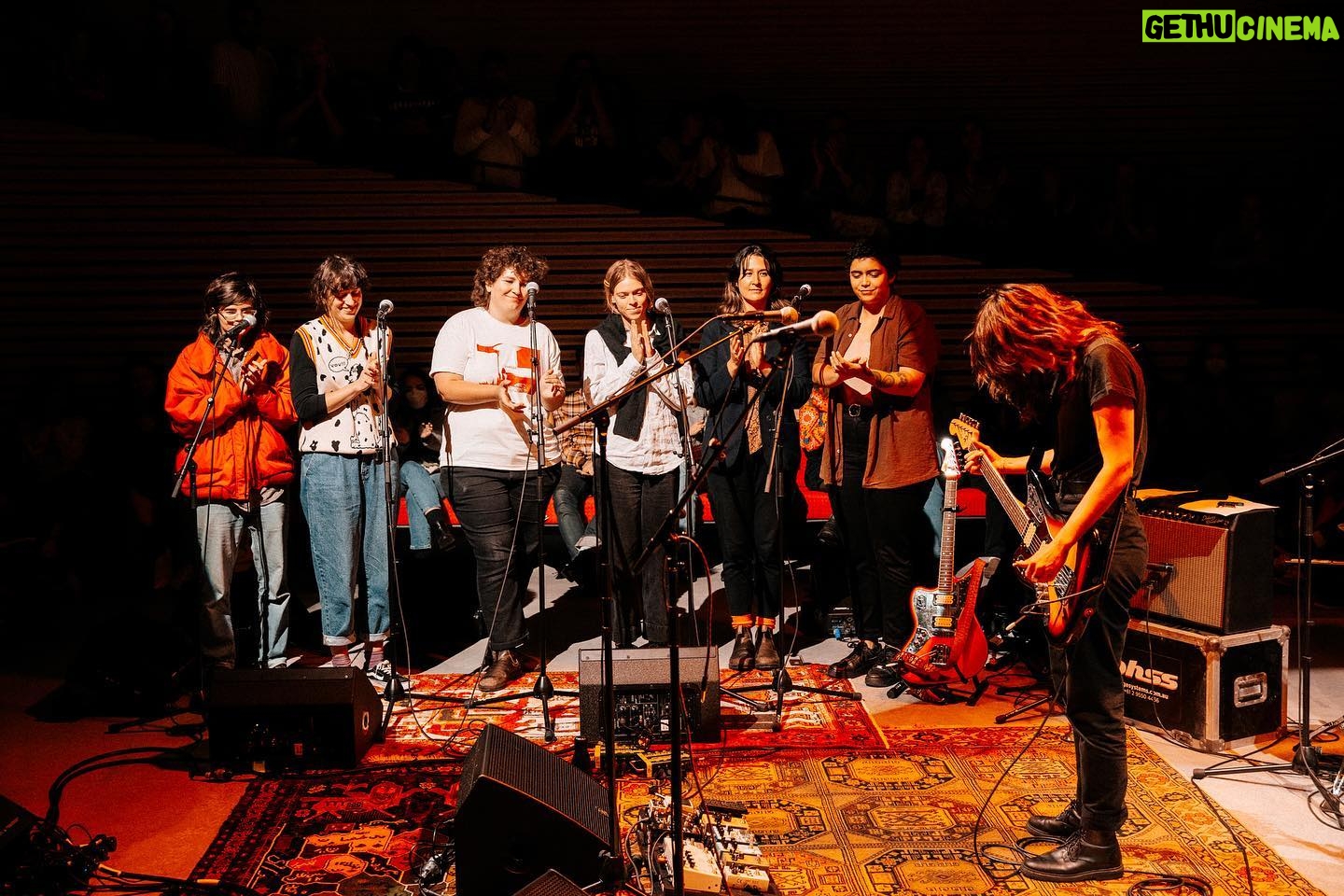 Courtney Barnett Instagram - Milk! 10 last weekend, thank you so much! Big love to special guests Jess Ribeiro, Kee’ahn, Lily Morris & Hachiku🌹🌹🌹 and the whole crew @milkrecords @hachikumusic @kee.ahn @ribeirotron @letterbox.lily @dmouse13 @bones.sloane @jessi3warren @geography_music @ateamofdaviddodds @marcelle_bradbeer ❤️ photos by @jessgleeson at @phoenixcentralpark & Depreston video by @marcelle_us_wallace at @theoxfordartfactory