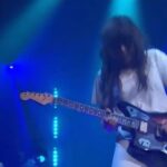 Courtney Barnett Instagram - Turning Green on @latenightseth last week!!!! Stella Mozgawa on keys, Bones Sloane on bass & Dave Mudie on drums 💙💙💙