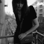 Courtney Eaton Instagram – YSL 🐇 

Thank you @anthonyvaccarello @ysl #maillonbag