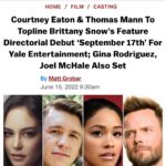 Courtney Eaton Instagram - Something we’ve been working on for the last couple of months. I’ve never been more proud to be apart of something. Beyond grateful to @brittanysnow, our incredible little family and insanely hardworking crew. NYC you have my heart ❣️