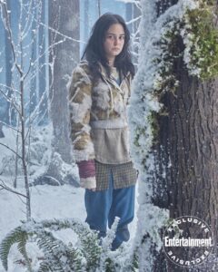 Courtney Eaton Instagram - We hear the Wilderness and it hears us. Season 2 of @yellowjackets premieres 3/24. Story by @entertainmentweekly DP: Eric Talesnick Photography: Matthias Clamer Writer: @samhighfill Makeup Dept Head: Krista Young Hair Dept Head: Ashley Young Costume Head: Amy Parris