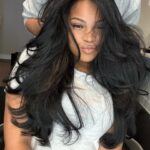 Courtney Godsey Instagram – Around the way girl, But I’m far from accessible🌟 || Hair @iamhairbyhe 🫶🏽