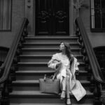 Courtney Halverson Instagram – An afternoon spent roaming the west village, and keeping my @monostravel by my side. Perfect for my commute into the city as there’s room for my laptop on the way in, and room for flowers to bring home. 

#partnership | #romanticstyle #nyc #westvillage