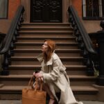 Courtney Halverson Instagram – An afternoon spent roaming the west village, and keeping my @monostravel by my side. Perfect for my commute into the city as there’s room for my laptop on the way in, and room for flowers to bring home. 

#partnership | #romanticstyle #nyc #westvillage