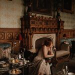 Courtney Halverson Instagram - But that’s just the trouble with me. I give myself very good advice, but I very seldom follow it. 🫖 Had this absolutely beautiful tea in this gorgeous salon at @ashfordcastle (all to ourselves) and felt just a little like Alice in Wonderland. What an absolutely surreal and gorgeous experience and one that I had to create a little magic to share with you here. And now (because I love a little drama) is it clotted cream and *then* jam on your scone, or jam first and then clotted cream? Please feel free to argue (in a friendly tone!) in the comments. . . . . #teatime #aliceinwonderland #feminineenergy #romanticstyle #romanticizeyourlife ps : Thank you Ashford for letting me play and thank you Eric for not minding when I asked to take 500 photos of the experience before getting to properly enjoy the tea as well.