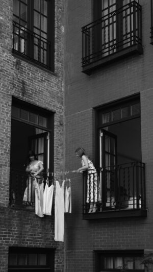 Courtney Halverson Instagram - What are you waiting for bestie? Fire up Zillow and let’s find our dream brownstone townhouse where we can share a wall, our dirty laundry and far too many laughs that will likely warrant a disturbance call or two from the neighbors.

Or just check into a hotel and make sure you get rooms riiiight next door, so you can pretend - like we did at the iconic @mercerhotel. 
.
.
.
#friendshipgoals #romanticstyle #nyc #cinematicmoments