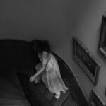 Courtney Halverson Instagram - At this hearing, I stand before my fellow members of the Tortured Poets Department with a summary of my findings. 🗝️🥀 ✉️ Forever a bleeding heart romantic, forever choosing the most heart-wrenching songs & poems & movies, and forever a little bit dramatic, so this felt like a fitting moment. Captured this drama on the staircase of the house we’re staying in in Paris and you better believe I will be listening to ttpd on the metro today. Are you listening too? . . . #ttpd #thetorturedpoetsdepartment #romanticstyle #paris #feminineenergy | wearing @milla at a @onefinestay property.