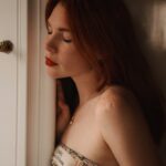 Courtney Halverson Instagram - I am living permanently in my dream, from which I make brief forays into reality. 🗝️ And this scene feels entirely out of a dream - or maybe a book or a movie? Is there one that comes to mind for you? For me, it reminds just a little bit of the Secret Garden or maybe A Little Princess, but that may be because I was raised on both of those films. Another series from this dreamy bedroom in @ashfordcastle in which I very much did not wish to return to reality. . . . quote by Ingmar Bergman . . #romanticstyle #feminineenergy #portraitmood #vintagevibes