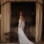 Courtney Halverson Instagram - I had a box of costumes as a child, and it was easily my favorite activity. Old scarves became skirts, tied haphazardly around my waist, a scrap of fur salvaged from a vintage coat acted as a stole draped across my shoulders, and a patterned blanket was transformed in my eyes to a cape. With this box of odds and ends, I found it easy picture characters (each a little extravagant) off on some grand adventure. I craved a world of fantasy - which if I think about it I suppose that’s in some way how I’ve ended up here. Creating photos and cinematic moments that each feel like their own little world, where I can (in a different way) play a character. And while some of my imagination has become reality, it’s nice to know that all these years later I can still drape myself in a sheet and make believe that it’s a ballgown. . . . #romanticstyle #elegantstyle #cinematic #feminineenergy . . Shot at the exquisite @ashfordcastle 🤍
