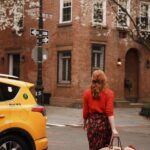 Courtney Halverson Instagram - Please consider this my love letter to spring in NYC. This is only my third spring since swapping California for the east coast and in many ways it feels like the third spring I’ve ever experienced in my life. The way the flowers appeared on the trees right when it felt like I needed them most; right when I very nearly doubted that spring would ever return after the slow down of winter. The trees and the flowers and the taxis and the birds and the neighborhoods - all of it a beautiful jumble together that I very much missed. Have you visited NYC in the spring? And did you fall in love with it too? 🚕 . . . Wearing head to toe @sezane as captured by @krystal_bick | #feminineenergy #sezane #nycspring #romanticstyle #cinematicmoment