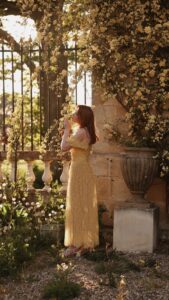 Courtney Halverson Instagram - I’ve been working on our garden, slowly getting ready for a soft girl summer. Coffee in the morning amongst the flowers (the peonies are blooming!), books in the afternoon under an umbrella, and hosting dinners outside with friends. What kind of a summer are you looking forward to? . . . #softgirlsummer #classicstyle #romanticstyle #gardencore #summergarden