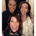 Courtney Henggeler Instagram - It’s hard to pick a favorite Macchio. They’re a charming and talented family of vampires. But for the purposes of this post I’m gonna vote for the chick to my right, who is like a sister to me. Sure our age difference and the fact that I’m TV married to her father suggests I’m closer to a mother figure - but fuck that. If the Macchio’s can spit on the crotch of aging, than so will I. I adored Miss @julia_macchio long before she crushed the role of Cousin Vanessa in season 4 But now the whole world (and readers of @people ) will know what I’ve known all along … @julia_macchio is a FORCE! And the Macchio family drinks the blood of babies to stay eternally young. @cobrakaiseries