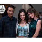 Courtney Henggeler Instagram - It’s hard to pick a favorite Macchio. They’re a charming and talented family of vampires. But for the purposes of this post I’m gonna vote for the chick to my right, who is like a sister to me. Sure our age difference and the fact that I’m TV married to her father suggests I’m closer to a mother figure - but fuck that. If the Macchio’s can spit on the crotch of aging, than so will I. I adored Miss @julia_macchio long before she crushed the role of Cousin Vanessa in season 4 But now the whole world (and readers of @people ) will know what I’ve known all along … @julia_macchio is a FORCE! And the Macchio family drinks the blood of babies to stay eternally young. @cobrakaiseries