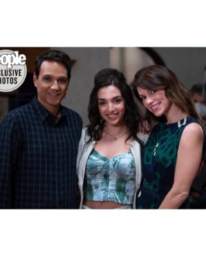 Courtney Henggeler Instagram - It’s hard to pick a favorite Macchio. They’re a charming and talented family of vampires. 
But for the purposes of this post I’m gonna vote for the chick to my right, who is like a sister to me. Sure our age difference and the fact that I’m TV married to her father suggests I’m closer to a mother figure - but fuck that. If the Macchio’s can spit on the crotch of aging, than so will I. 
I adored  Miss @julia_macchio long before she crushed the role of Cousin Vanessa in season 4  But now the whole world (and readers of @people ) will know what I’ve known all along …
@julia_macchio is a FORCE! 

And the Macchio family drinks the blood of babies to stay eternally young. 

@cobrakaiseries