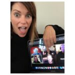 Courtney Henggeler Instagram – Did you know that I happen to be a mediocre expert in all things Beverly Hills 90210? 
No. Of course you don’t. That’s some weird-ass, specific information. 
But now you can! Check out @gofactyourpod and listen to me creepy out @ianziering 
Link in bio. Of the podcast. Not on how to creep out Ian Ziering. I think I did that enough for all of us.