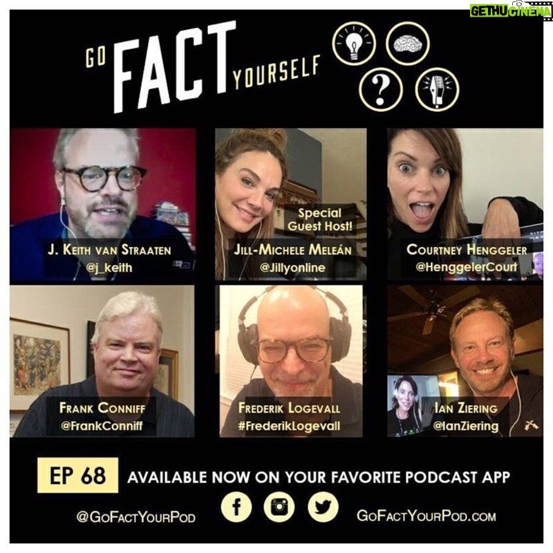 Courtney Henggeler Instagram - Did you know that I happen to be a mediocre expert in all things Beverly Hills 90210? No. Of course you don’t. That’s some weird-ass, specific information. But now you can! Check out @gofactyourpod and listen to me creepy out @ianziering Link in bio. Of the podcast. Not on how to creep out Ian Ziering. I think I did that enough for all of us.