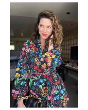 Courtney Henggeler Instagram - Not gonna lie, drank too much sake last night and currently making this post from a hotel bathroom floor. 
And while yes, I am hungover  I am also extremely dedicated to posting pictures of myself because even in my sake-haze, I’m nothing if not incredibly vain. 

And now for the team of people who pretend they’re not put off by my vanity ❤️
Hair Magician and occasional John - @michaelduenas 
Makeup Goddess and former Knicks City Dancer - @pircillapae 
Best friend and amateur mime - @kimvasilakis 
@caracara_nyc for a lounge set gorgeous enough for a night on the town. 
With sake. 
Too much sake.