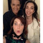 Courtney Henggeler Instagram – It’s hard to pick a favorite Macchio. They’re a charming and talented family of vampires. 
But for the purposes of this post I’m gonna vote for the chick to my right, who is like a sister to me. Sure our age difference and the fact that I’m TV married to her father suggests I’m closer to a mother figure – but fuck that. If the Macchio’s can spit on the crotch of aging, than so will I. 
I adored  Miss @julia_macchio long before she crushed the role of Cousin Vanessa in season 4  But now the whole world (and readers of @people ) will know what I’ve known all along …
@julia_macchio is a FORCE! 

And the Macchio family drinks the blood of babies to stay eternally young. 

@cobrakaiseries